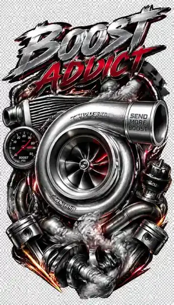 RACE-004 automotive T-shirt design