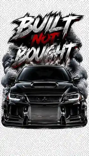 RACE-011 automotive T-shirt design
