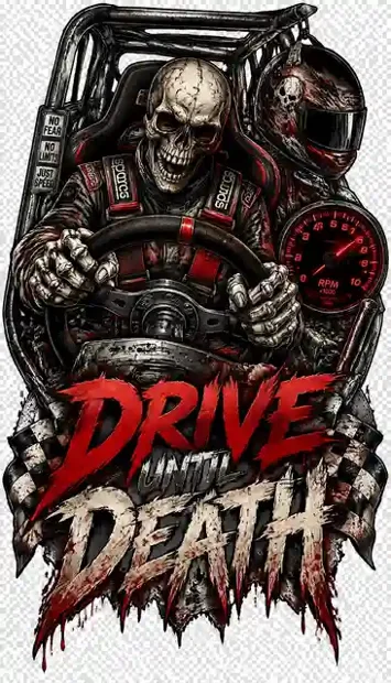 RACE-023 automotive T-shirt design