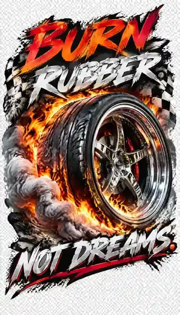 RACE-036 automotive T-shirt design