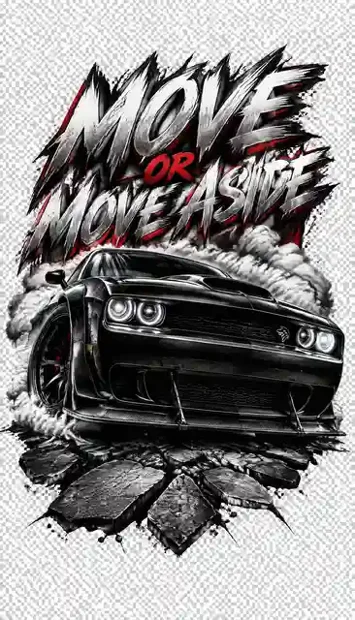 RACE-046 automotive T-shirt design